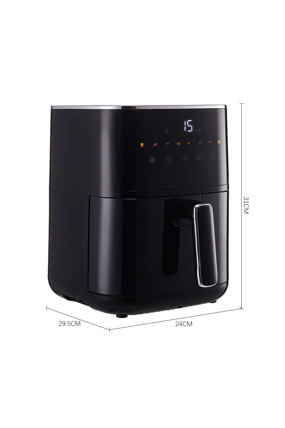 Livingandhome 5L Air Fryer with Touch Screen - Image 8