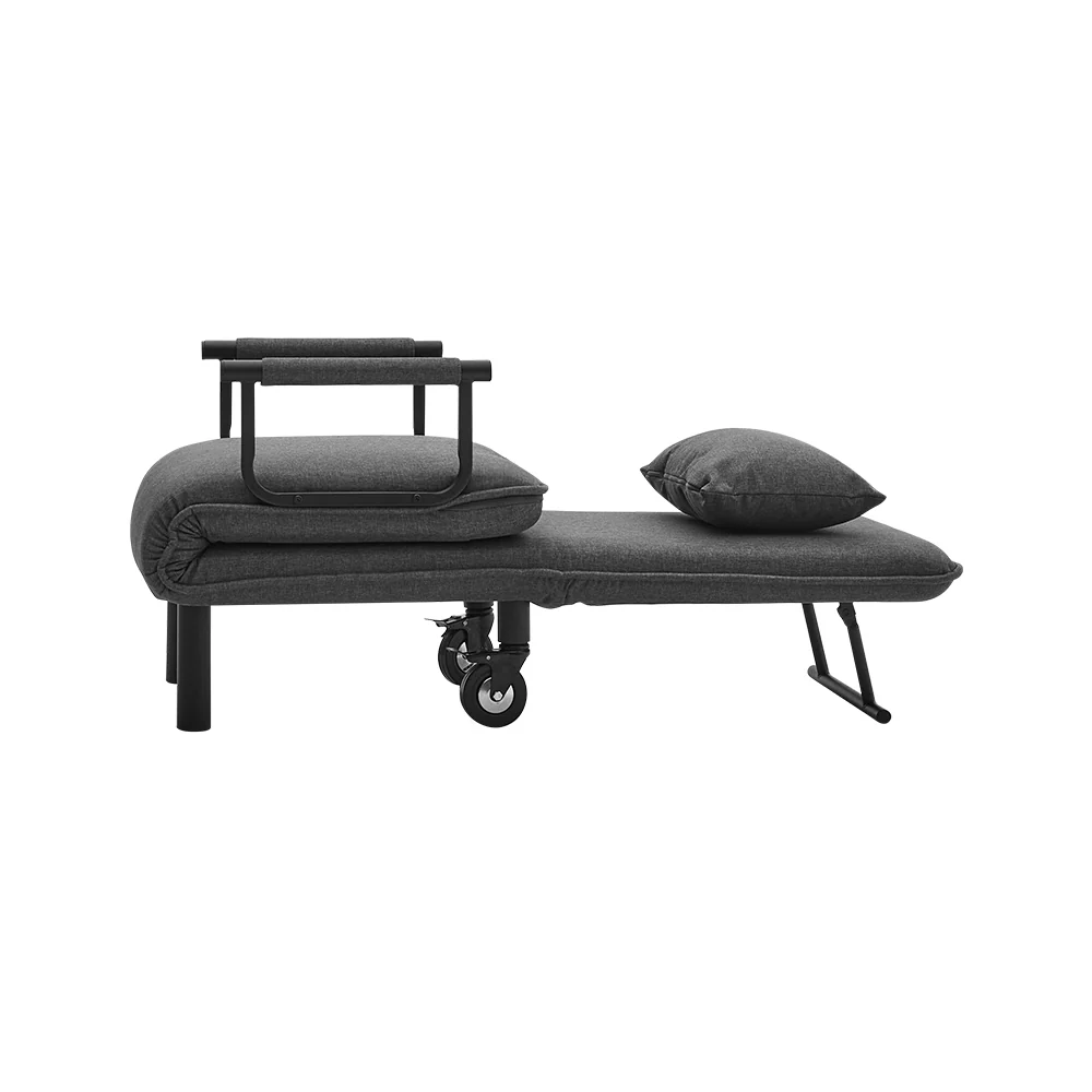 Livingandhome Adjustable 3-in-1 Reclining Sofa Bed - Image 4