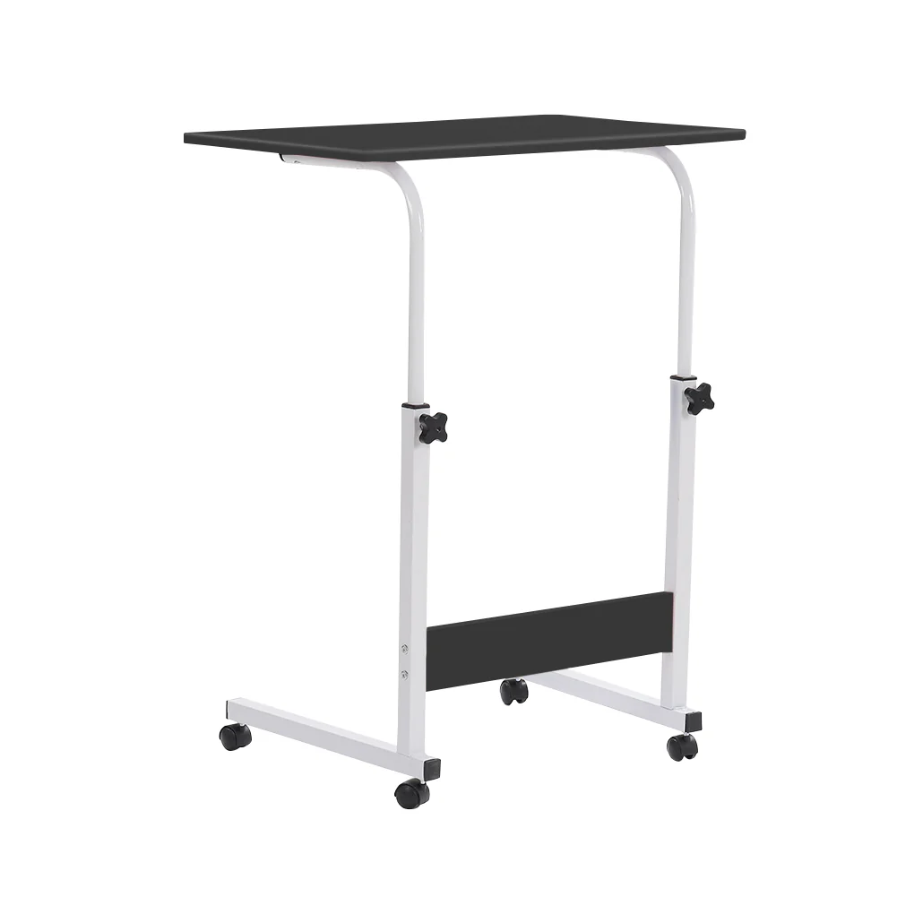 Livingandhome Adjustable Computer Standing Desk with Wheels - Image 3