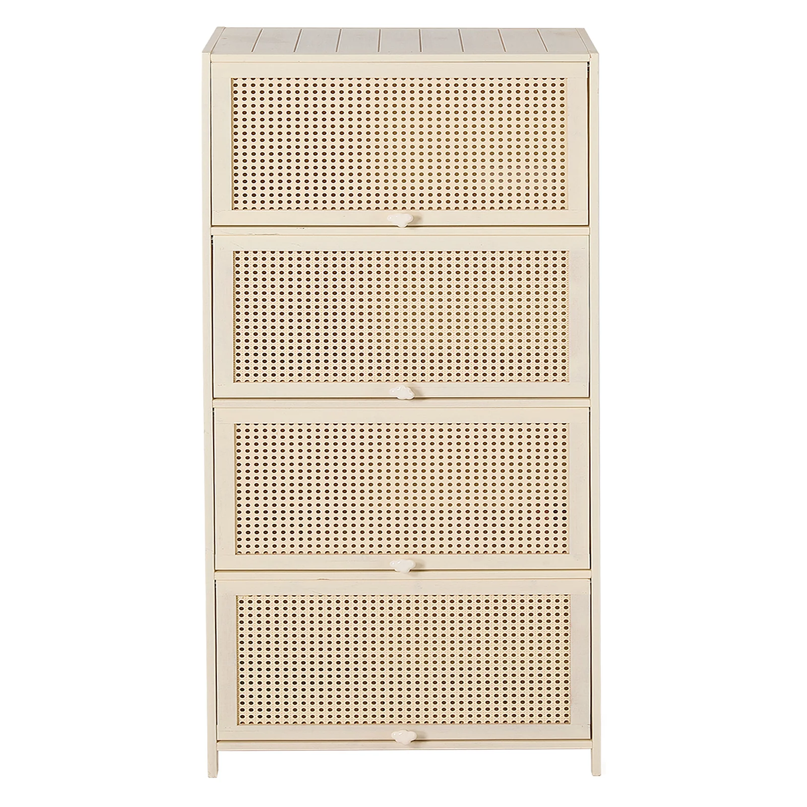 Livingandhome Bamboo Freestanding Sideboard - Image 2