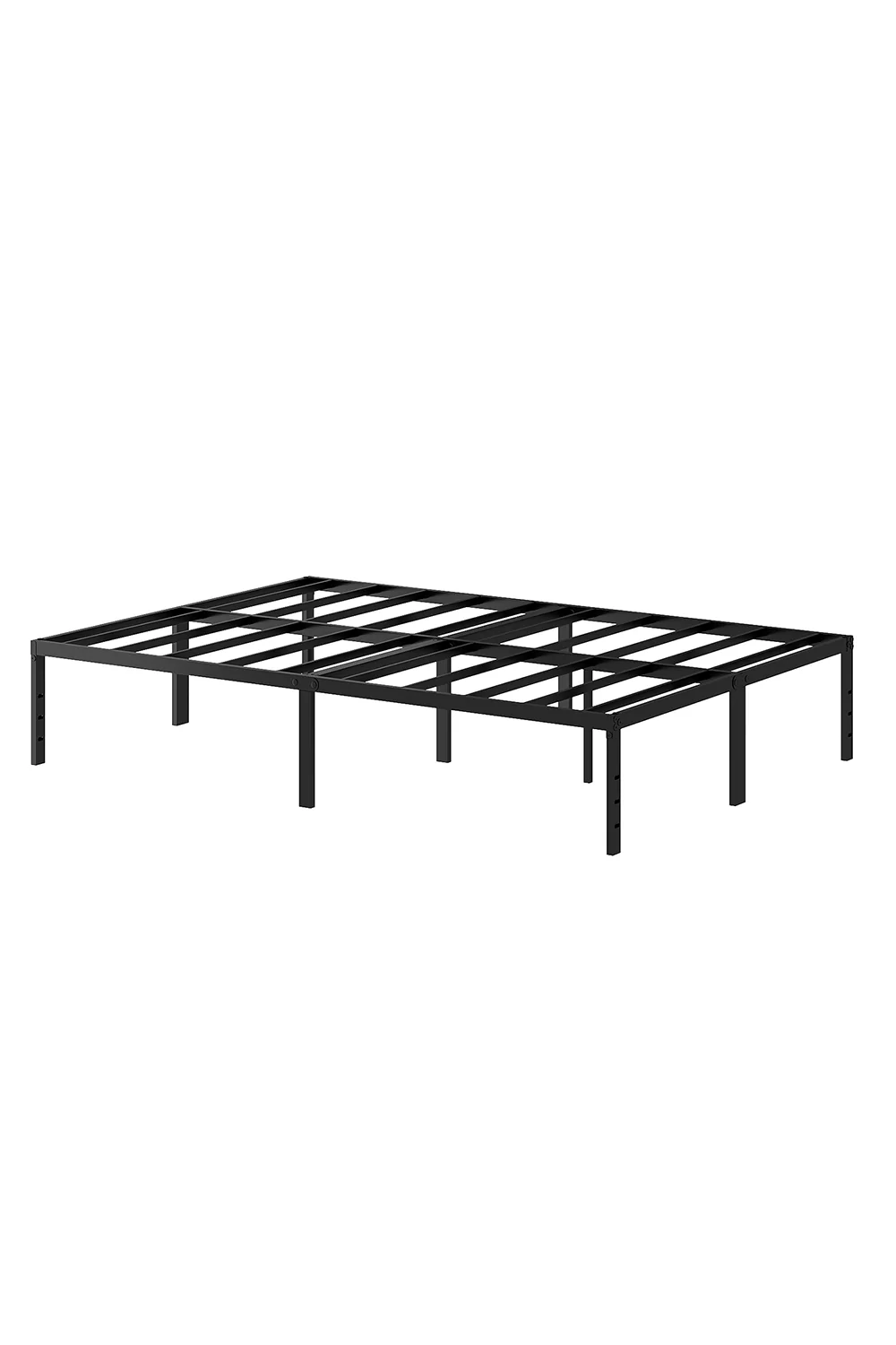 Livingandhome Black Iron Bed Frame without Mattress - Image 4