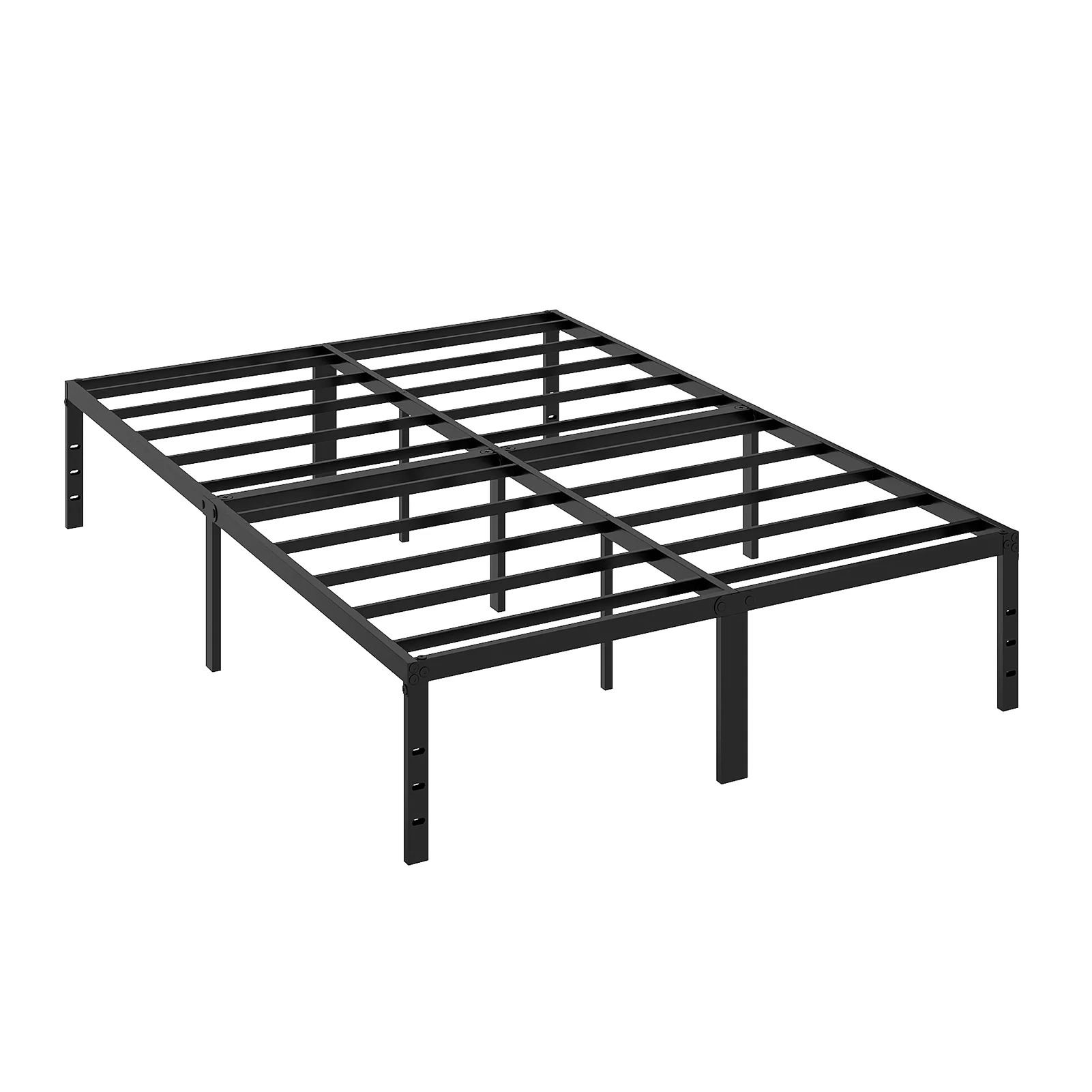Livingandhome Black Iron Bed Frame without Mattress - Image 5