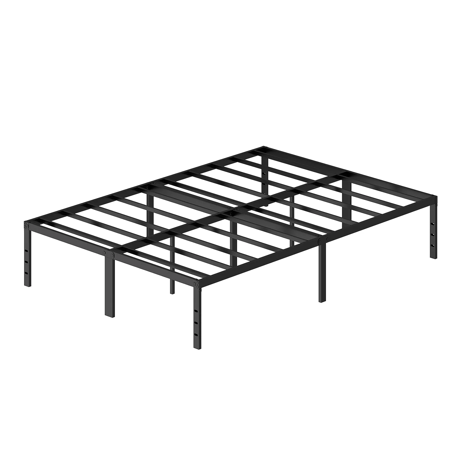 Livingandhome Black Iron Bed Frame without Mattress - Image 7