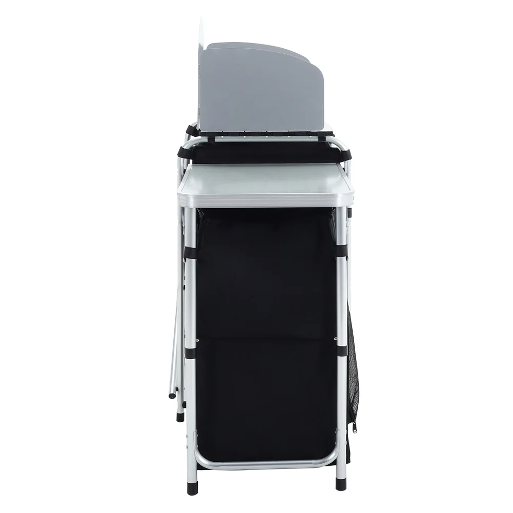Livingandhome Camping Kitchen Stand Unit Storage Portable Outdoor - Image 6
