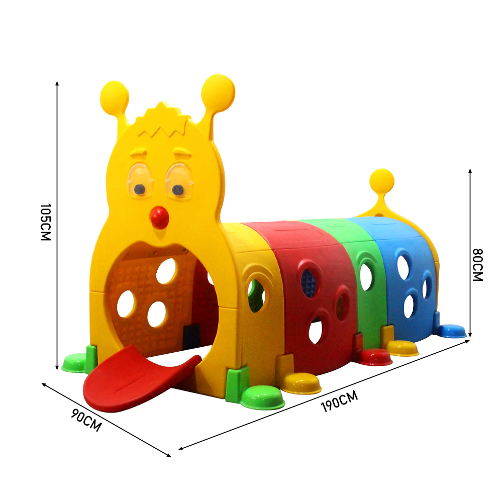 Livingandhome Caterpillar Crawl And Climb Tunnel For Kids - Image 7