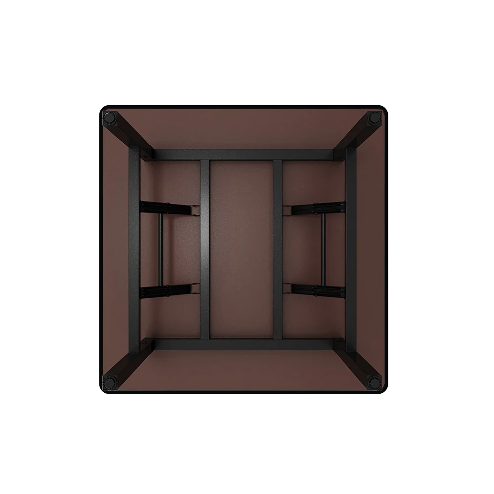 Livingandhome Contemporary Square Folding Coffee Table - Image 5