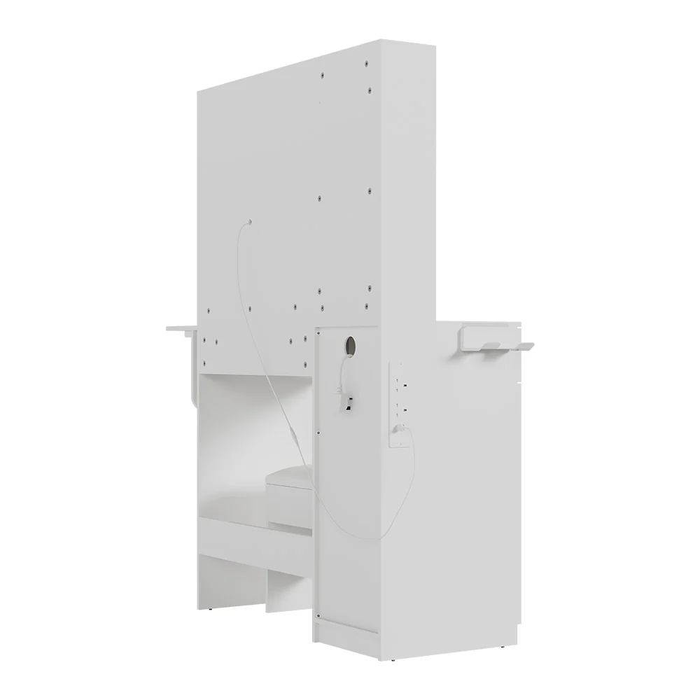 Livingandhome Dressing Table with LED Illuminated Mirror - Image 4