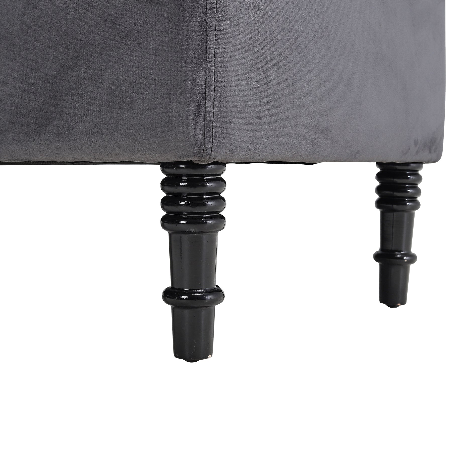 Livingandhome Flip Top Storage Bench With Side Arms - Image 5