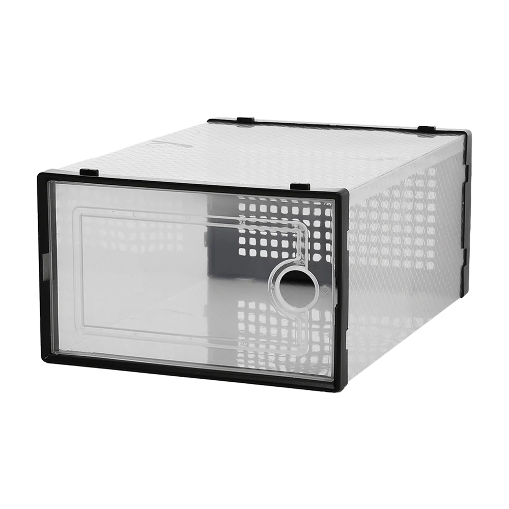 Livingandhome Foldable Stackable Shoe Storage Containers - Image 3