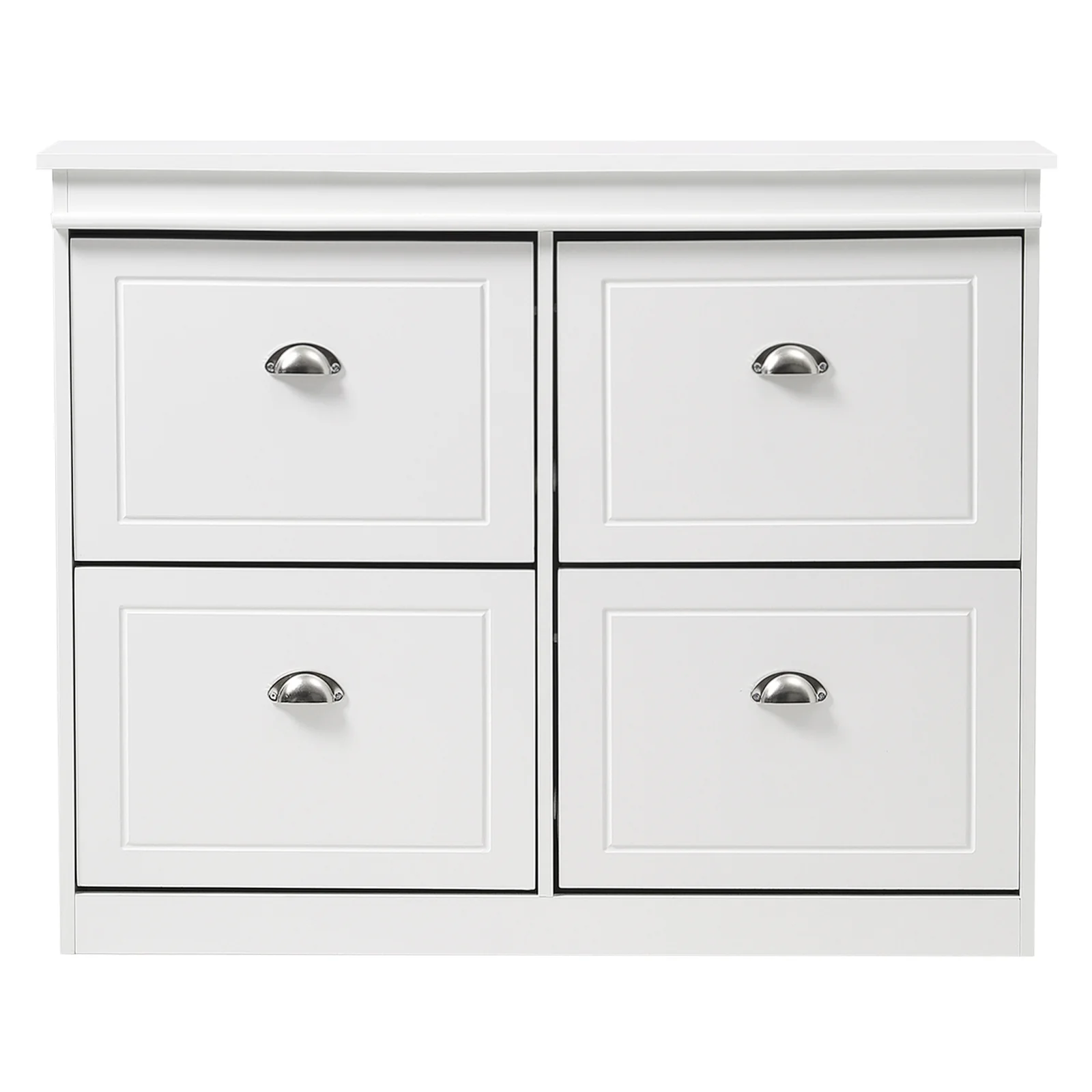 Livingandhome Free Standing Flip Down Shoe Rack - Image 4