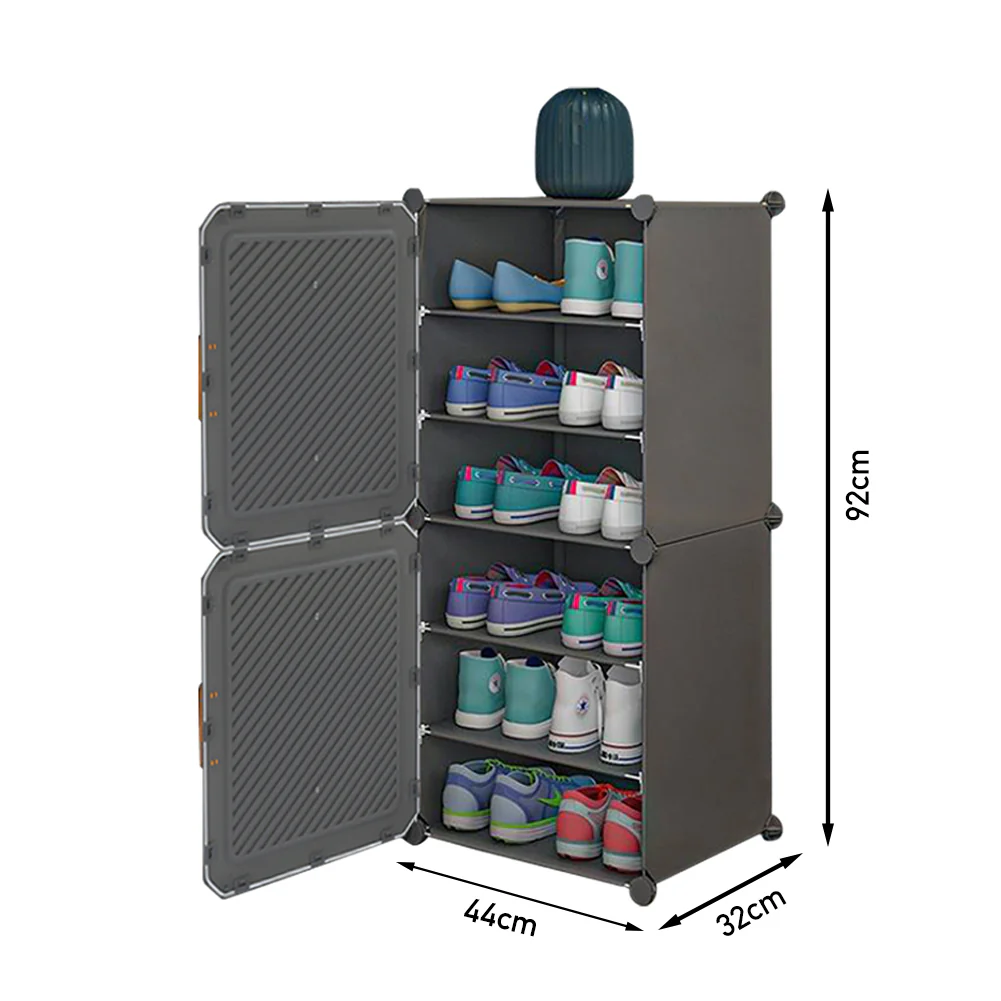Livingandhome Freestanding 6-Tier Shoe Organizer - Image 6