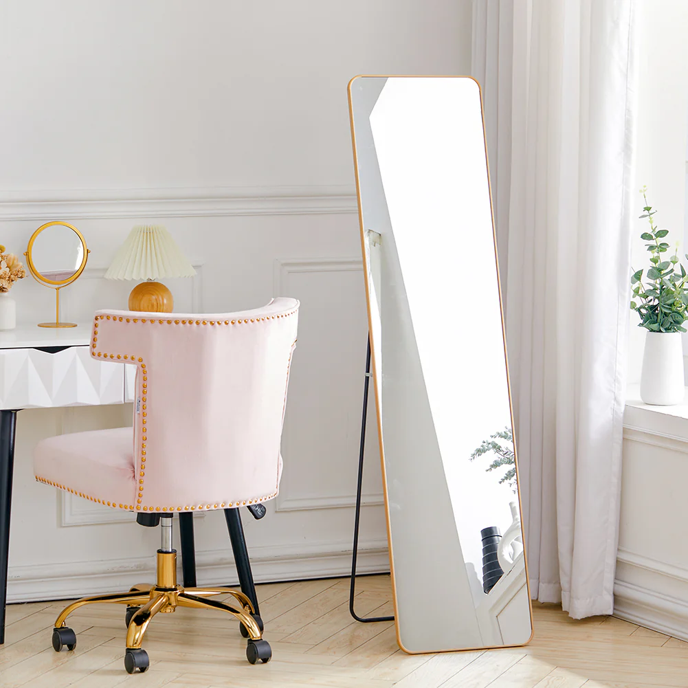 Livingandhome Full-Length Rectangular Floor Mirror