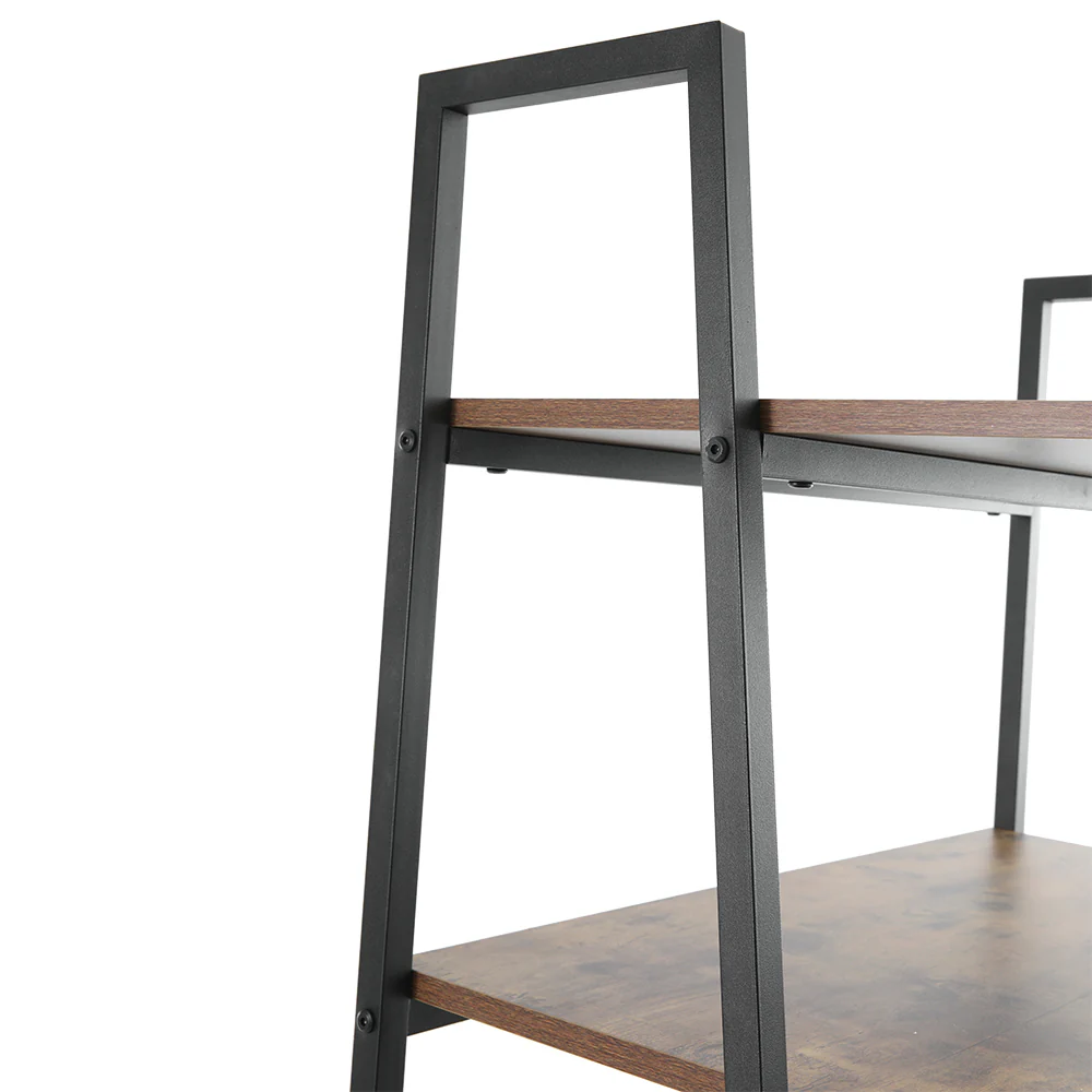 Livingandhome Industrial Style Wooden Bookshelf - Image 7