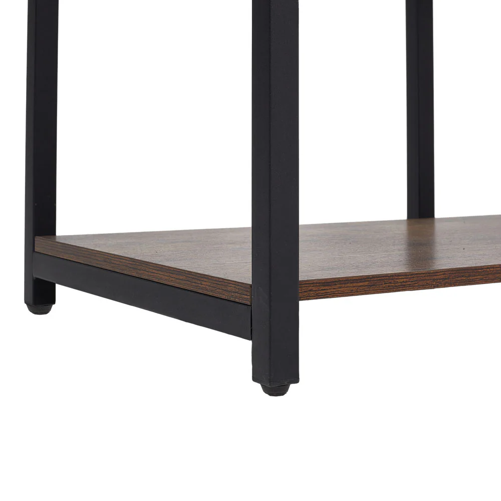 Livingandhome Large Freestanding Clothing Rack With Storage Shelves - Image 5