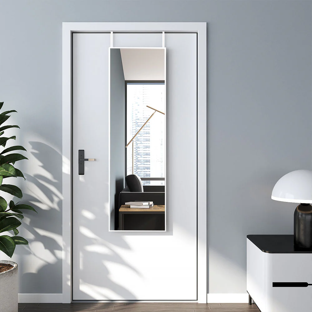 Livingandhome Metal Frame Over The Door Full Length Mirror - Image 2