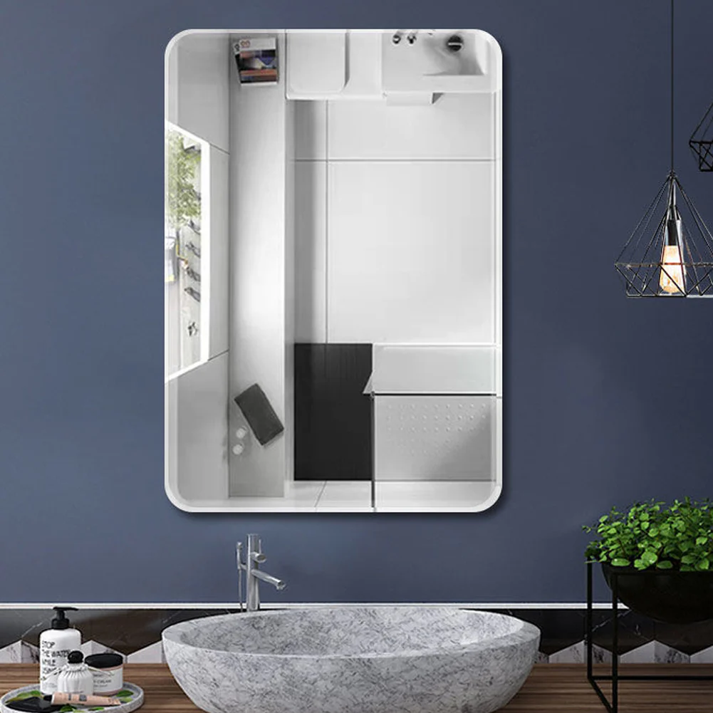 Livingandhome Minimalist Round Wall Mirror - Image 3