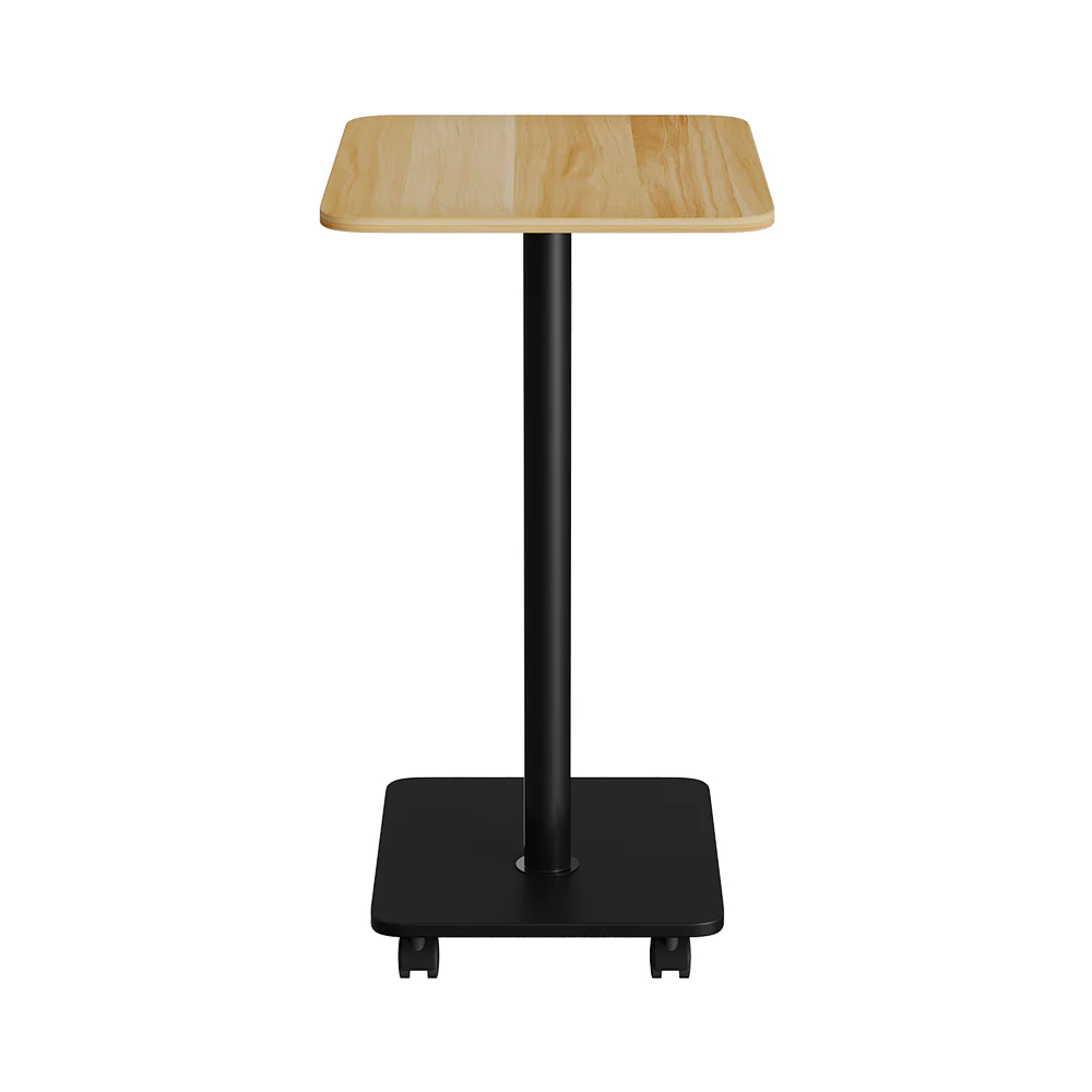 Livingandhome Modern C-Shaped Mobile Side Table - Image 3