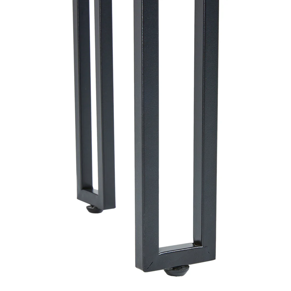 Livingandhome Modern Multi-function Tempered Glass Console Table - Image 6