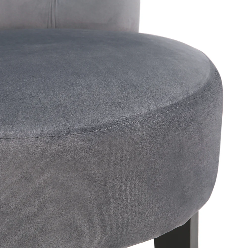 Livingandhome Modern Upholstered Buttoned Stool for Dressing Table - Image 3