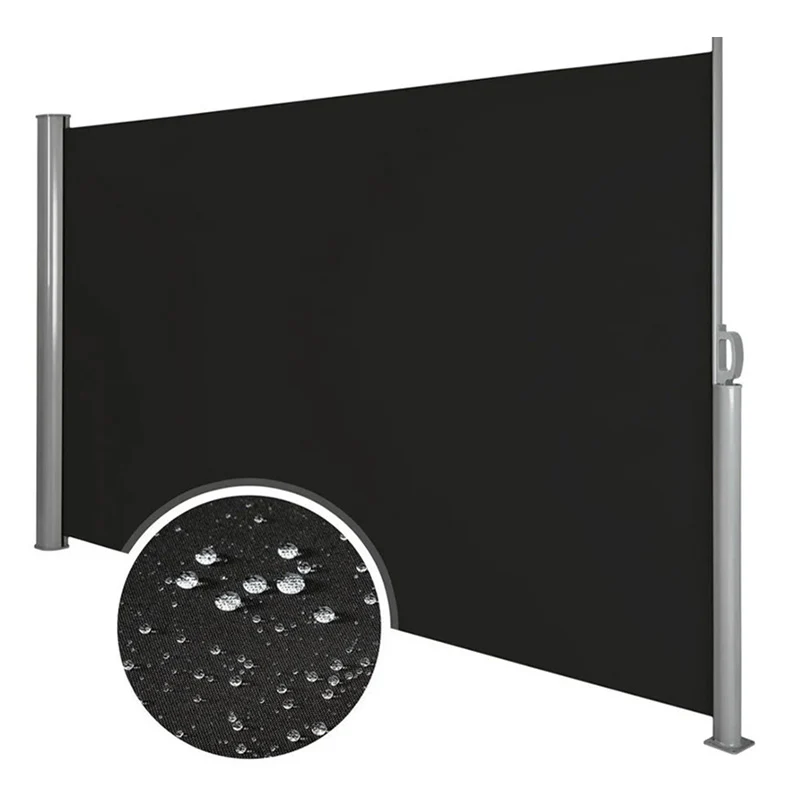 Livingandhome Outdoor Retractable Privacy Side Awning - Image 7