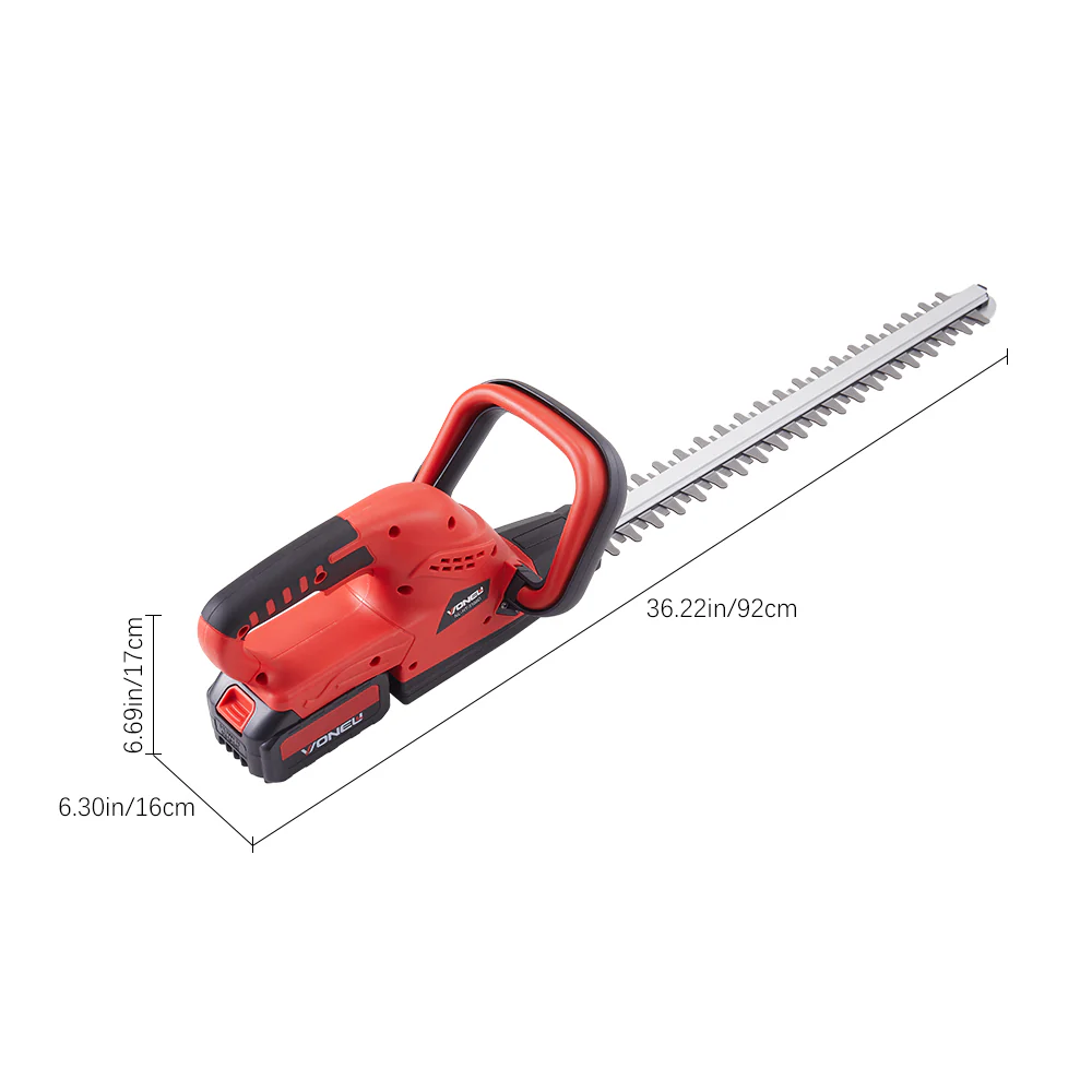 Livingandhome Rechargeable Battery-Powered Cordless Handheld Hedge Trimmer - Image 9