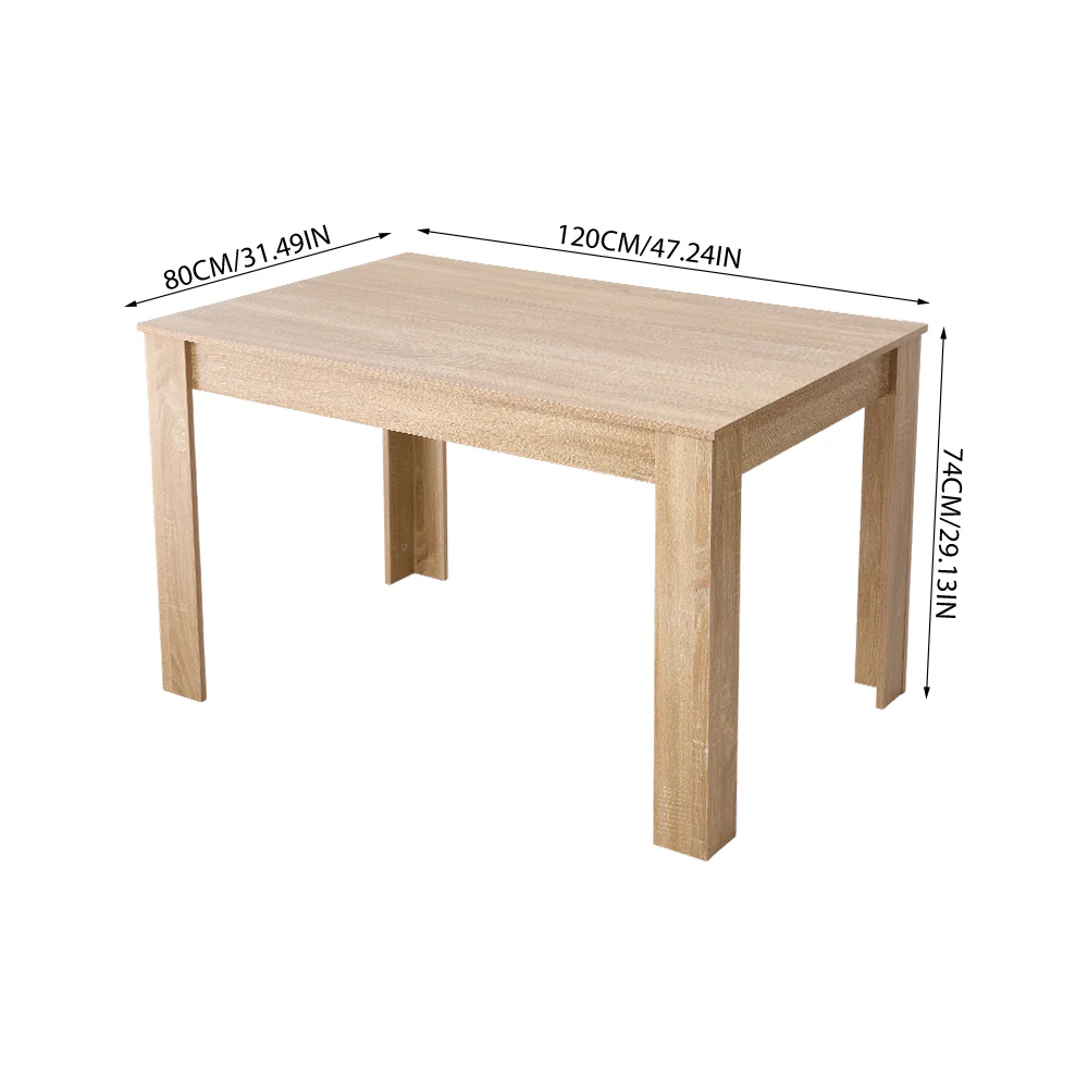Livingandhome Rectangular Dining Table - Image 8