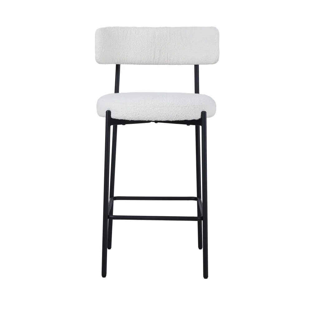 Livingandhome Set of 2 Plywood Counter Bar Stools - Image 4