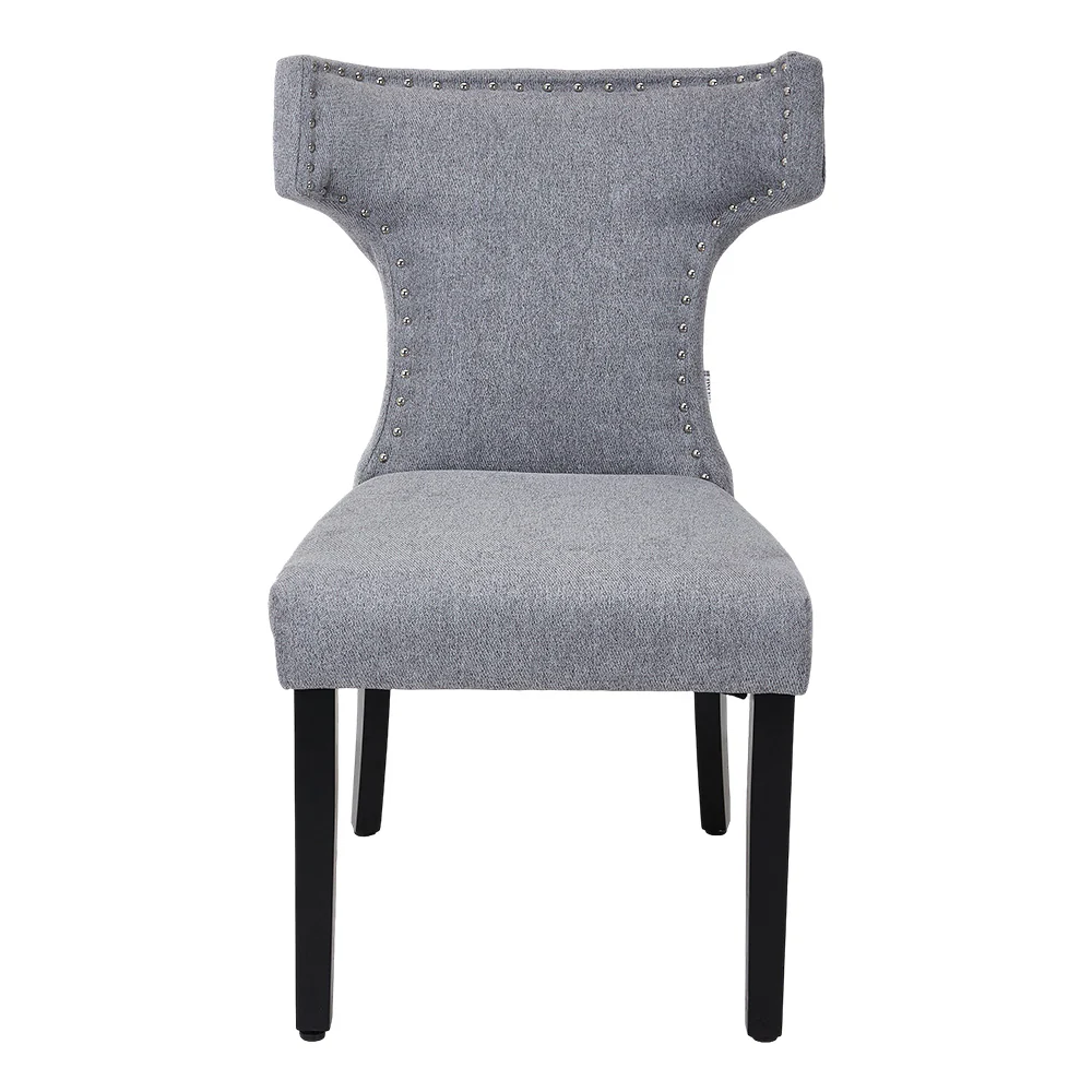Livingandhome Set of 2 Upholstered Dining Chairs - Image 5