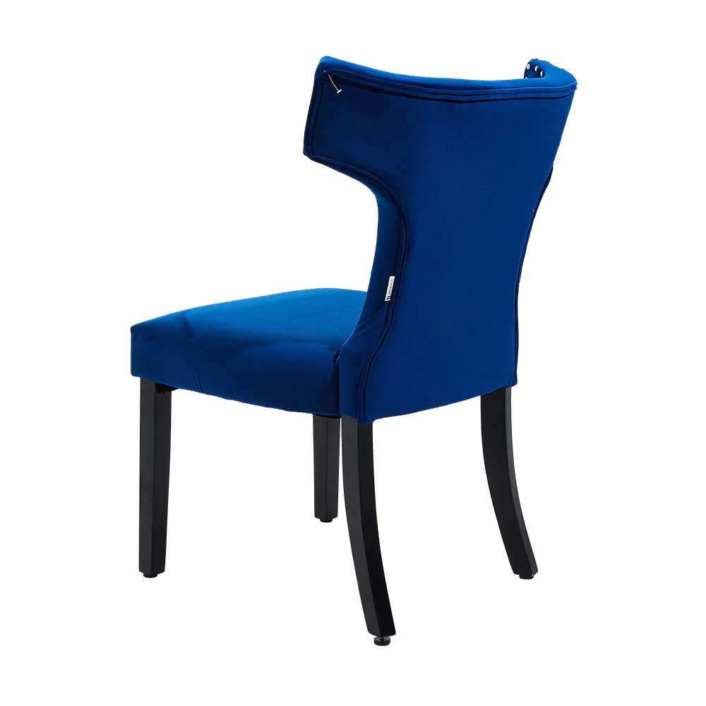 Livingandhome Set of 2 Upholstered Dining Chairs - Image 6