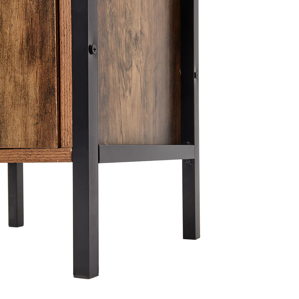 Livingandhome Tall Storage Cabinet with Single-door - Image 6