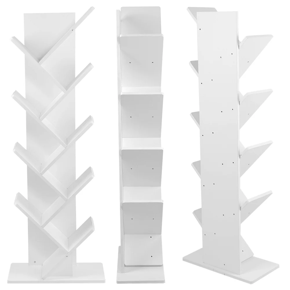 Livingandhome Tree-Shaped Multi-tier Book Storage Shelf - Image 4
