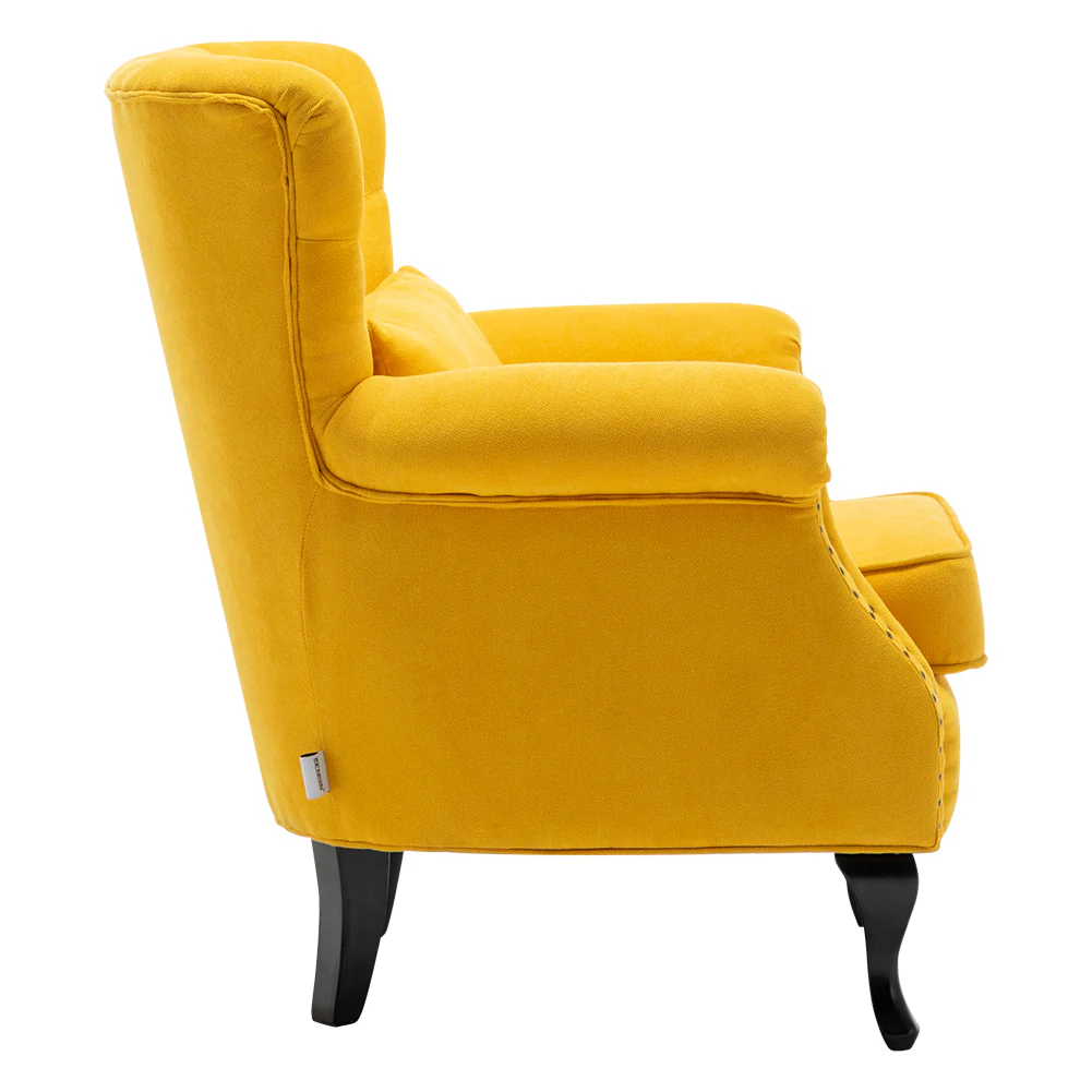Livingandhome Upholstered Armchair - Image 3