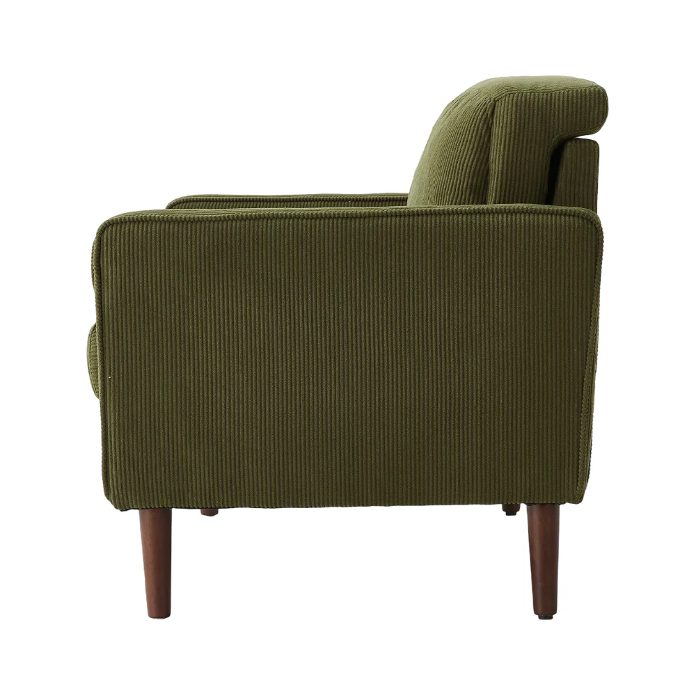 Livingandhome Upholstered Single Sofa Armchair - Image 4