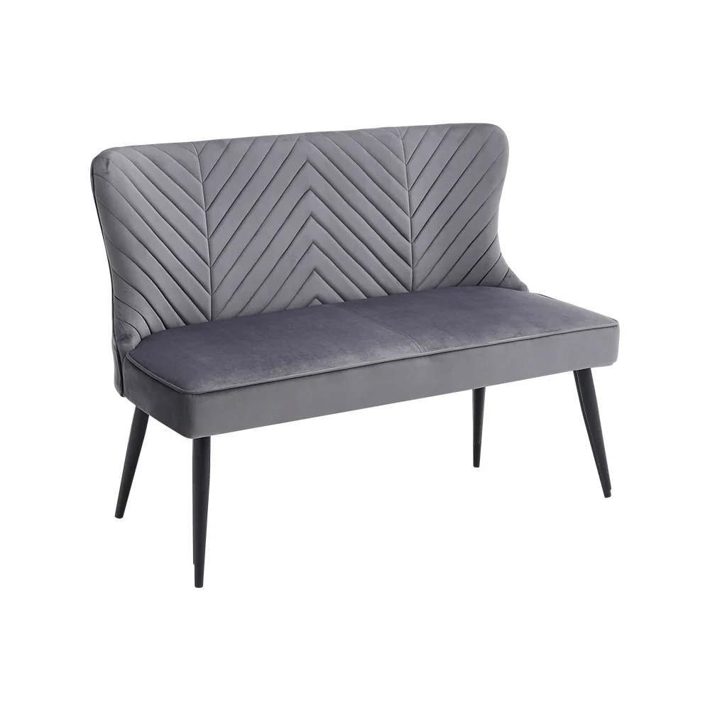 Livingandhome Upholstered Tufted Dining Bench - Image 7