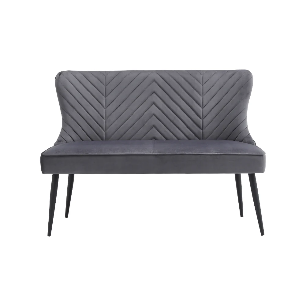 Livingandhome Upholstered Tufted Dining Bench - Image 8
