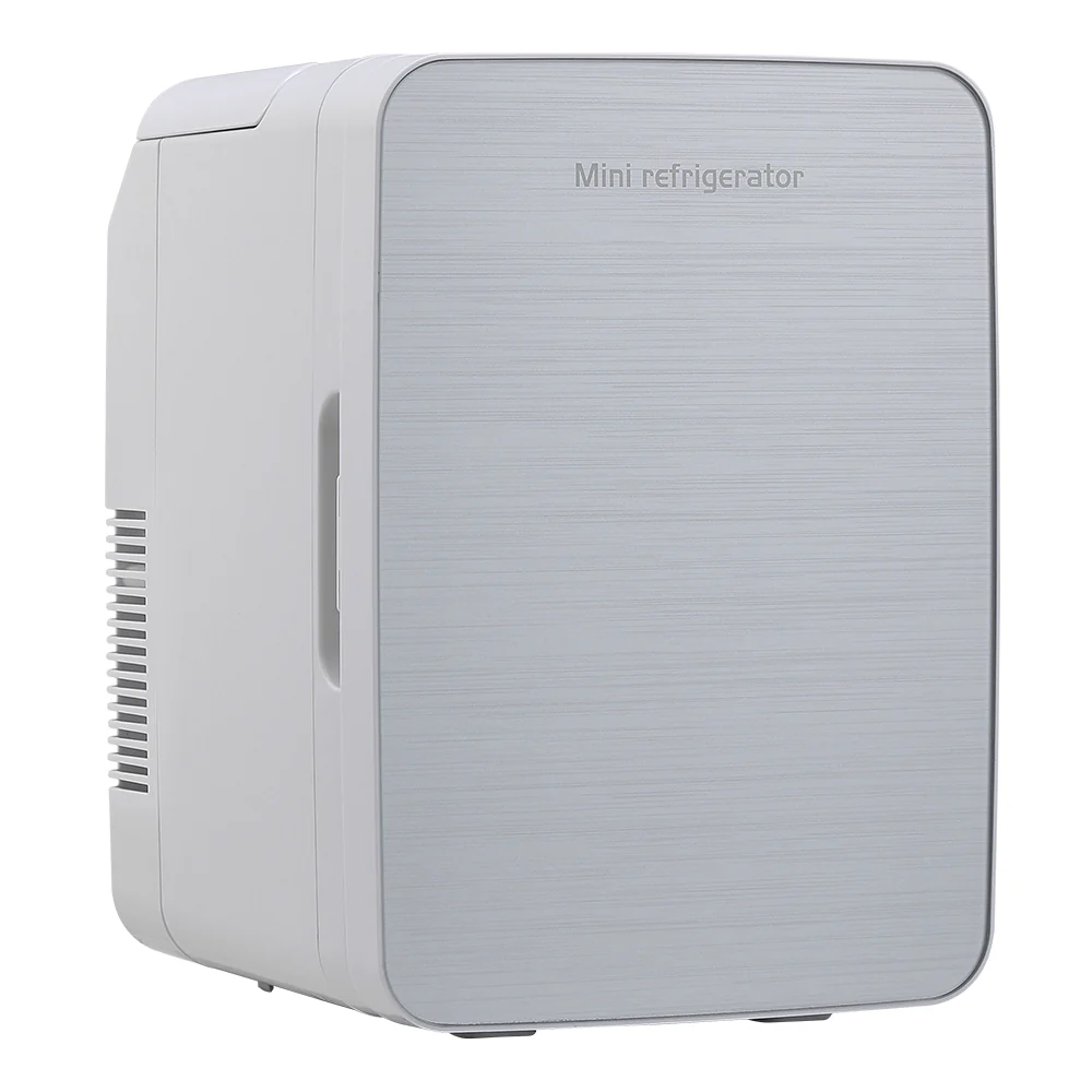Livingandhome White 10L Dual-Use Mini Refrigerator - Image 4