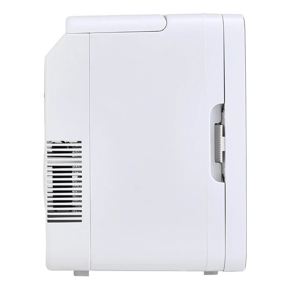 Livingandhome White 10L Dual-Use Mini Refrigerator - Image 5