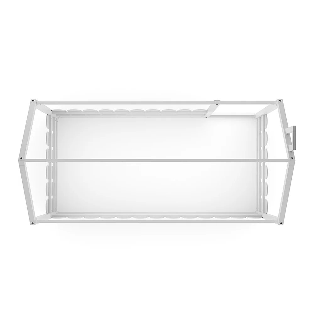 Livingandhome White Wooden Toddler Bed With Roof Frame - Image 5