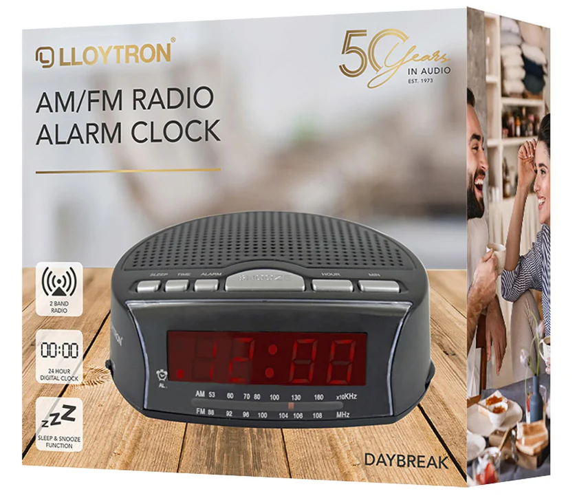 Lloytron Daybreak Alarm Clock Radio - Image 2
