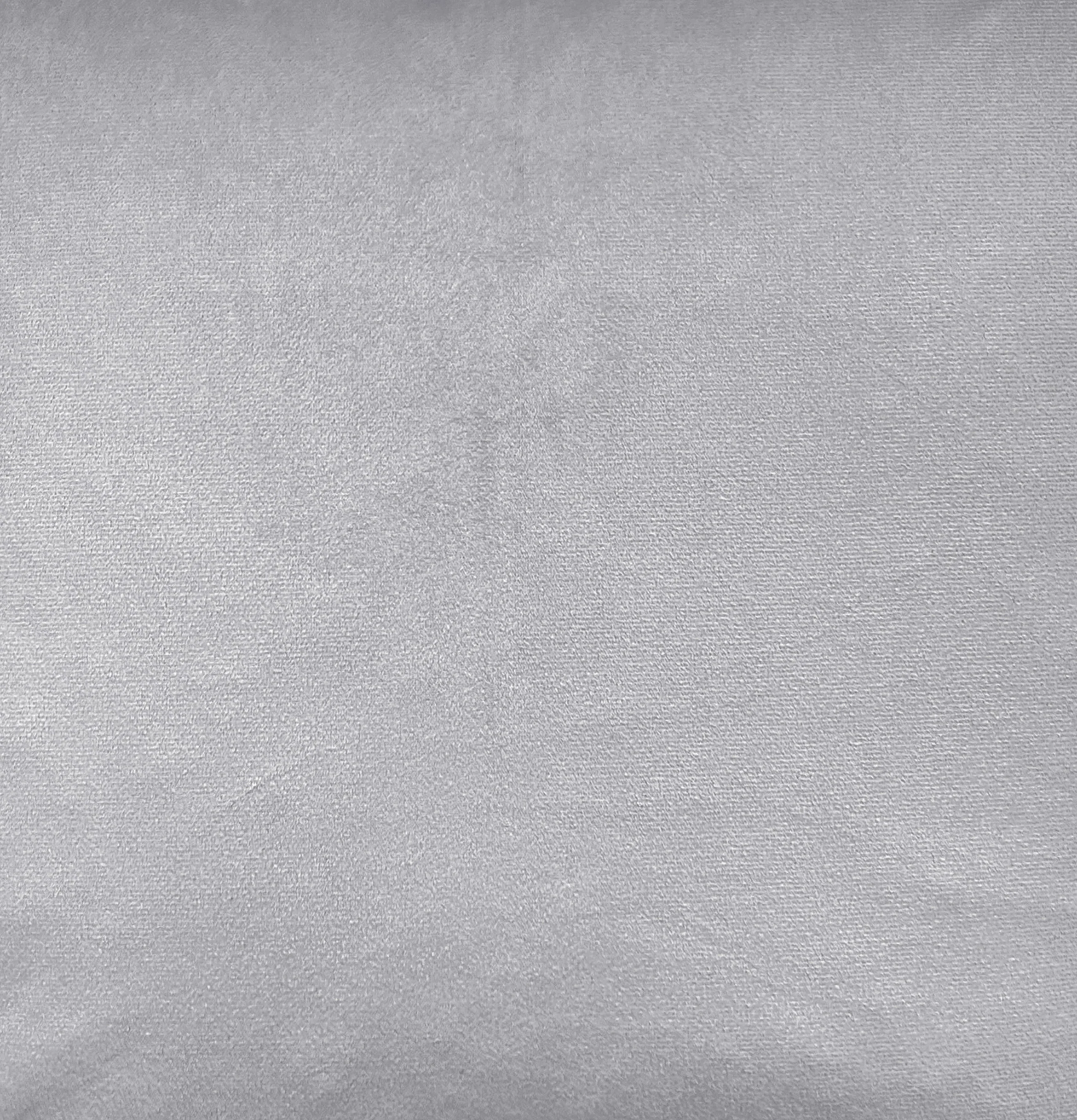 Luxury Enhanced Living Pair of Grey Velvet Cushion Covers - Image 2
