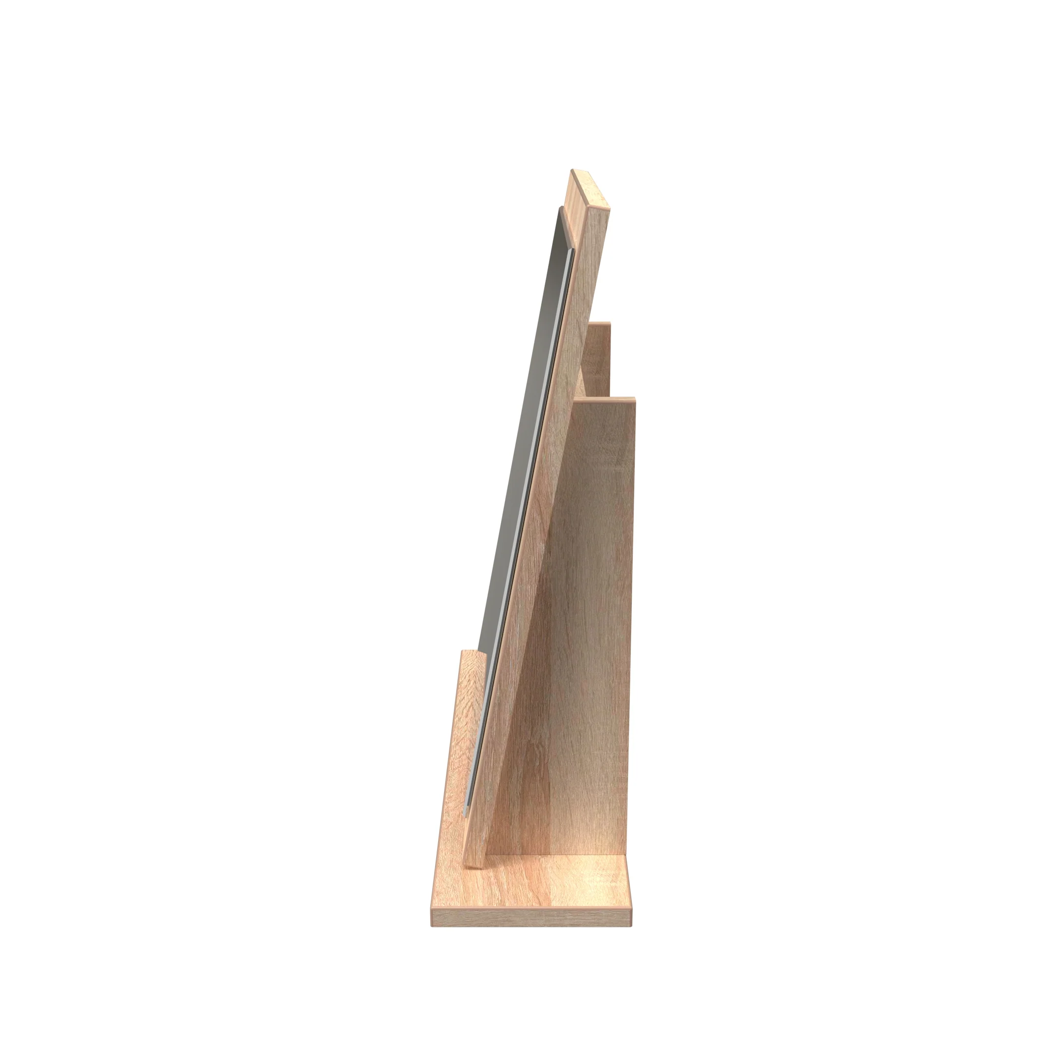 Lynton Ready Assembled Mirror In Kashmir Ash & Bardolino Oak - Image 2