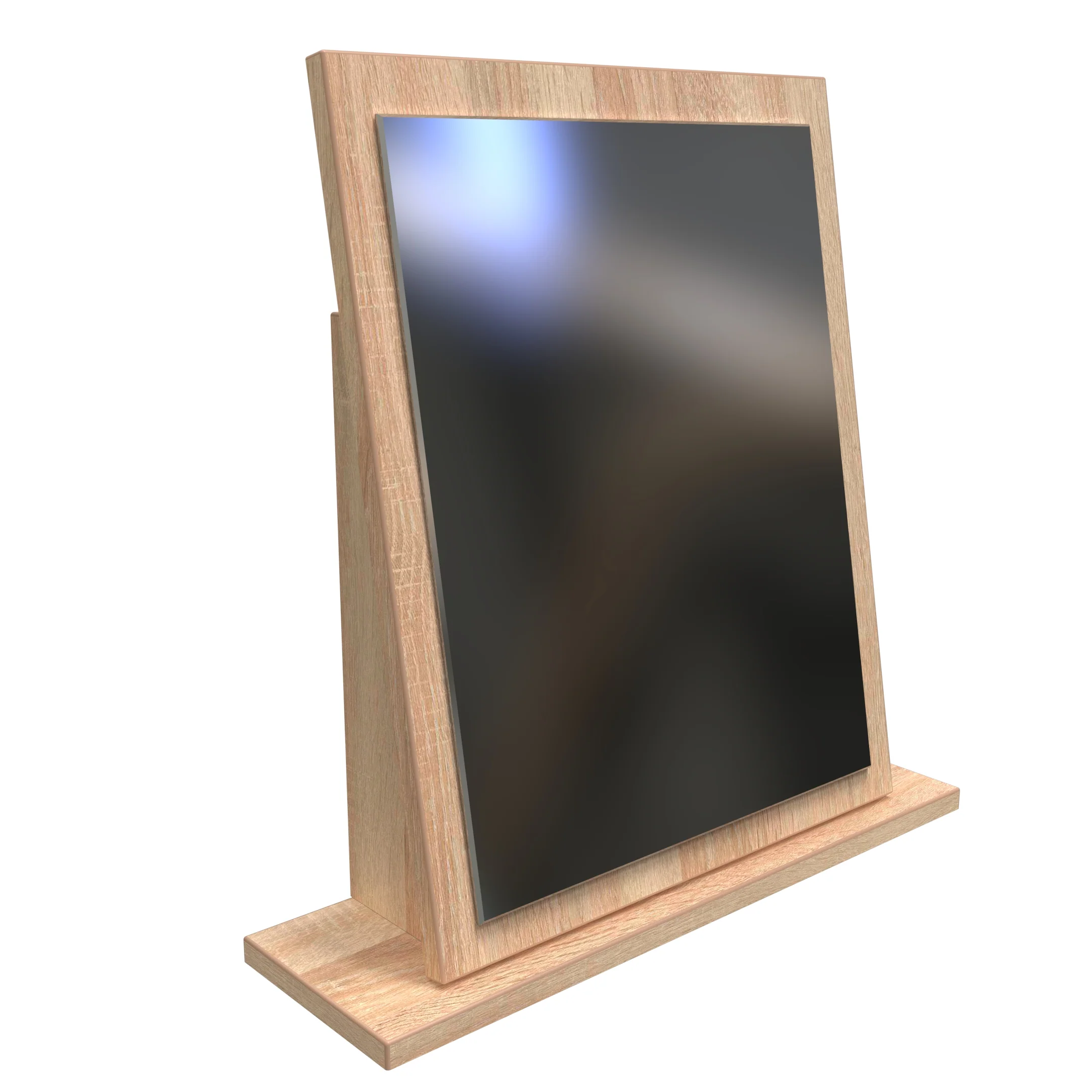 Lynton Ready Assembled Mirror In Kashmir Ash & Bardolino Oak - Image 4