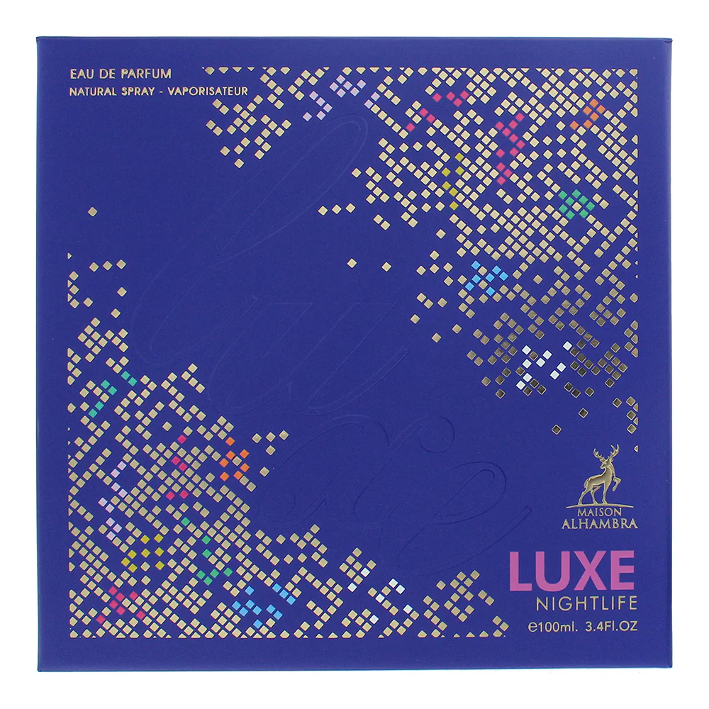 Maison Alhambra Luxe Nightlife Eau De Parfum 100ml - Image 4