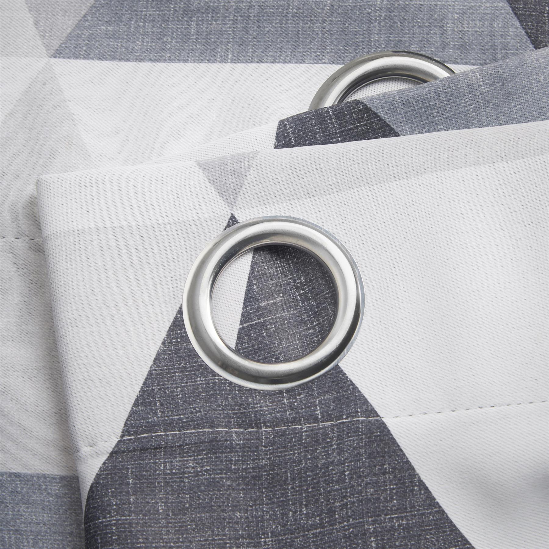 Malmo Room Darkening Ring Top Curtains - Image 2