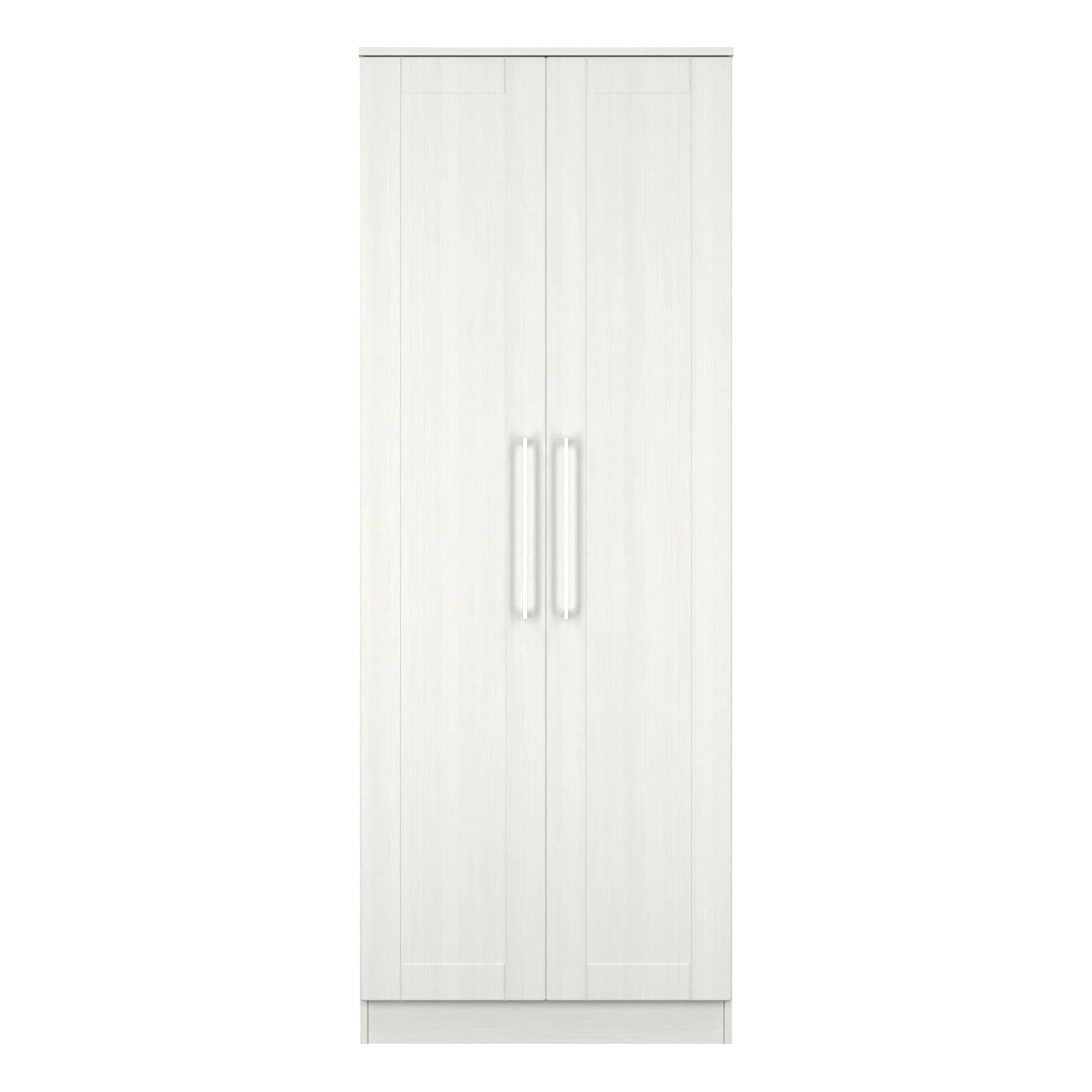 Malton Ready Assembled 2 Door Wardrobe in Grey Ash