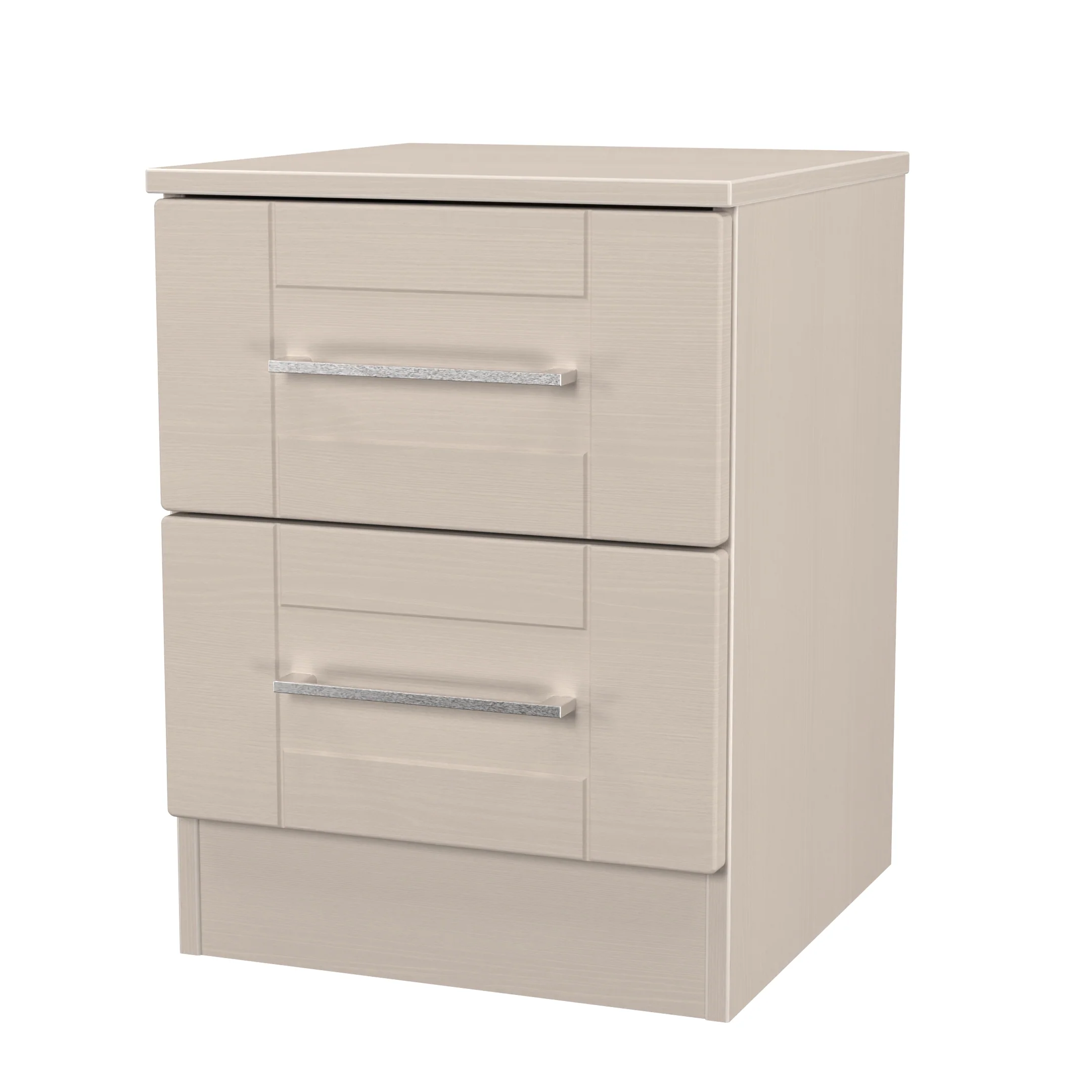 Malton Ready Assembled 2 Drawer Bedside Cabinet in Kashmir Ash - Image 4