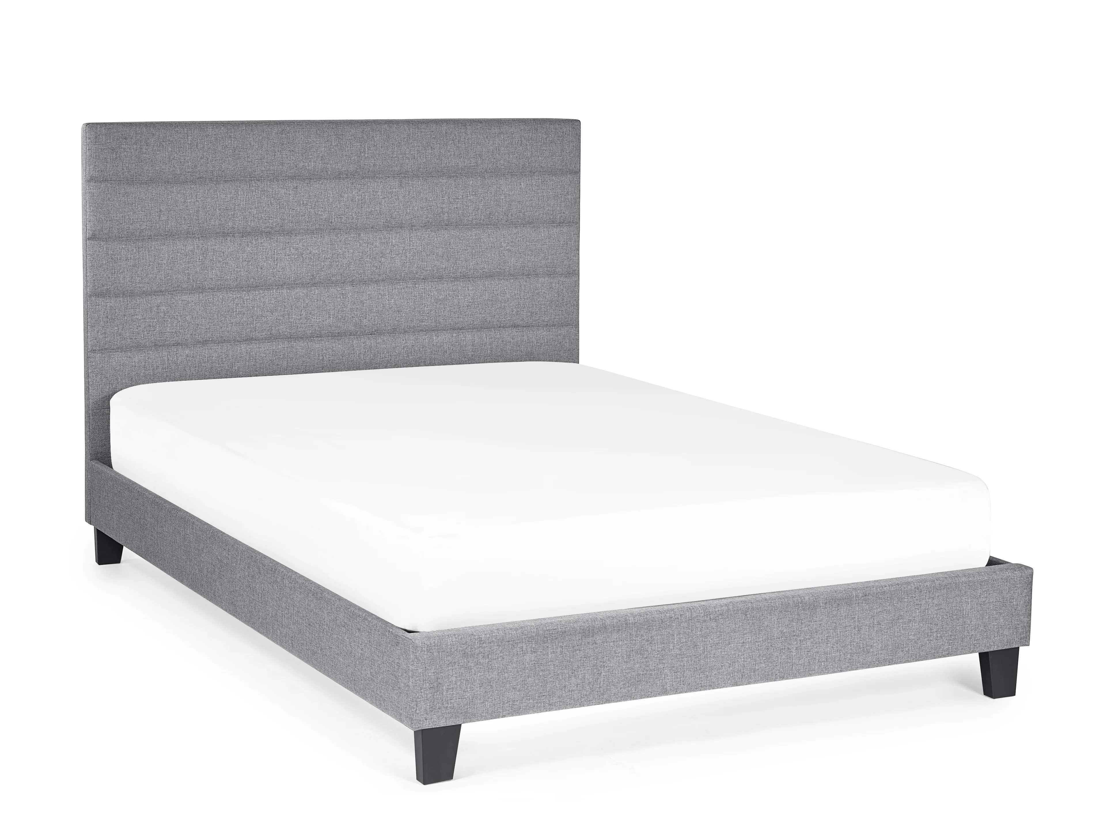 Merida 150cm King Bed - Grey