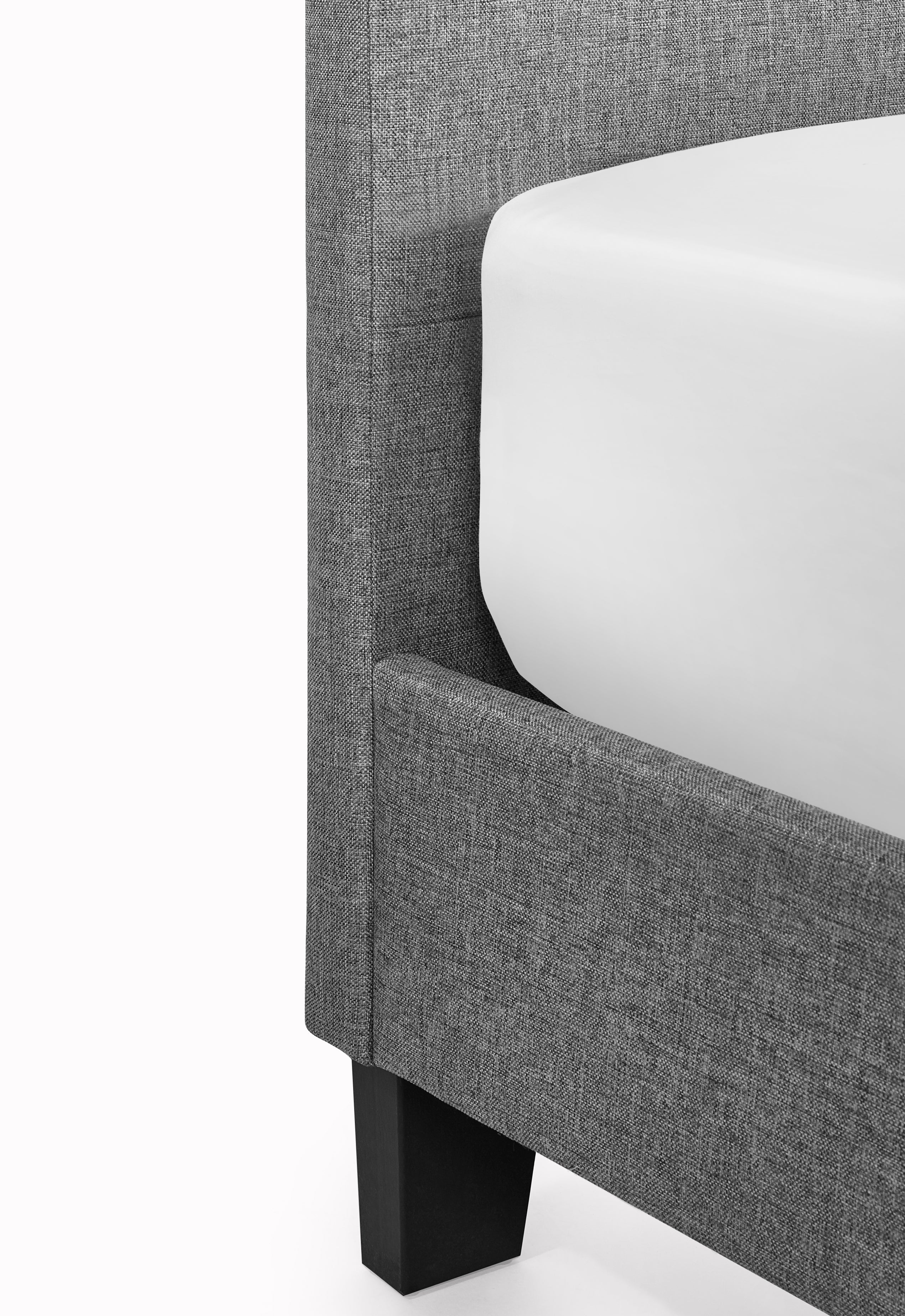 Merida 150cm King Bed - Grey - Image 2