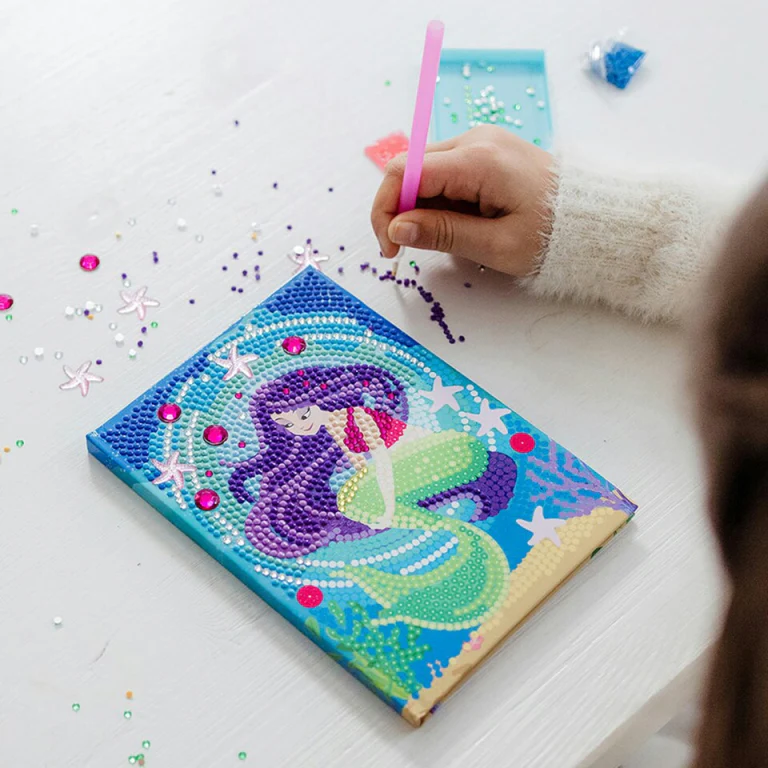 Mermaid Diamond Paint Notebook - Image 4