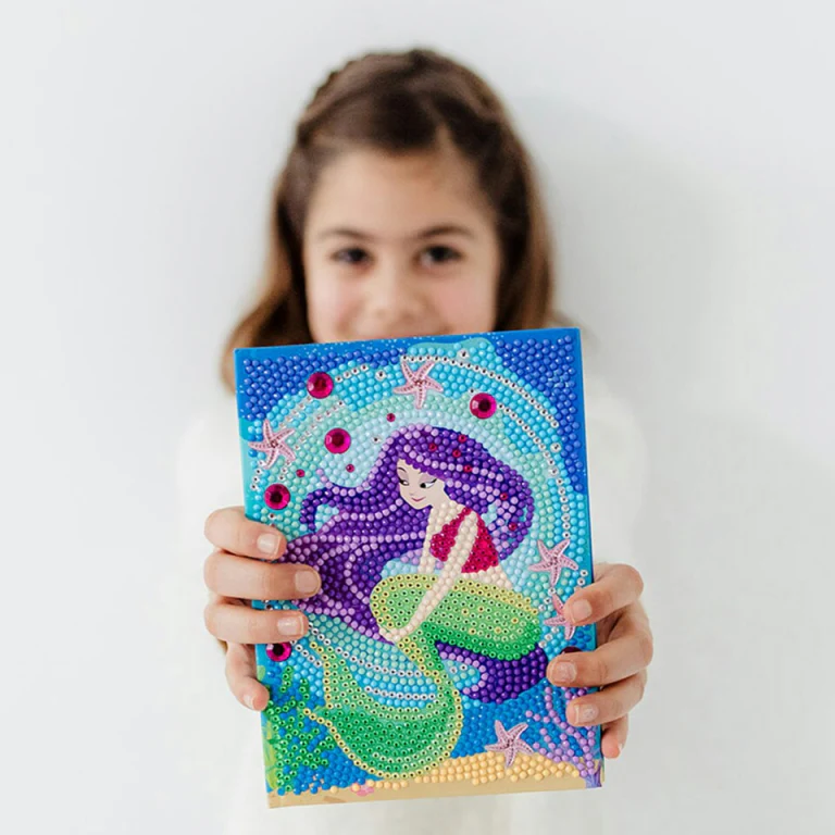 Mermaid Diamond Paint Notebook - Image 5